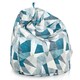 Pouf sacco astratto
