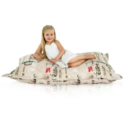 Cuscino da Pavimento Gigante XL per bambini - Tessuto Stampato Premium – vista 136