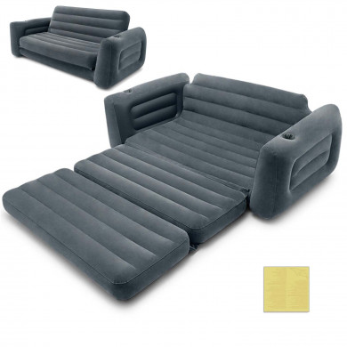Divano gonfiabile reclinabile 2 in 1 Intex 66552