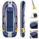 Pontone gonfiabile con remi e pompa 4os TRECK X3 Bestway 61110.