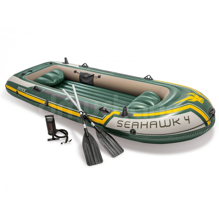 Pontone Seahawk 4 Set 351 x 145 x 48 cm INTEX 68351