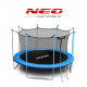 Trampolino da esterno 15ft/465cm con rete interna e scaletta