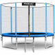 Trampolino da esterno 10ft/312cm con rete da esterno e scaletta