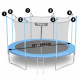 Rete da interno per trampolini 404cm 13ft Neo-Sport