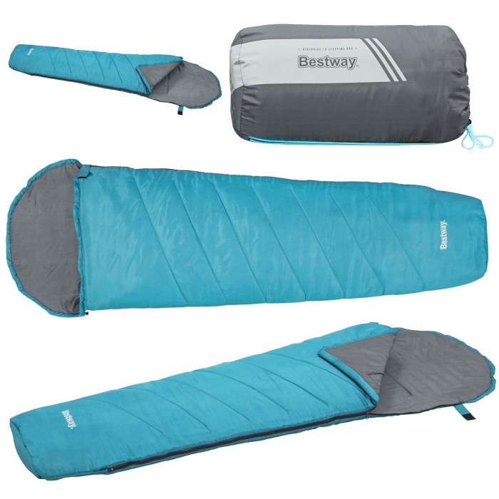 Sacco a pelo da escursionismo Bestway 68102 blu