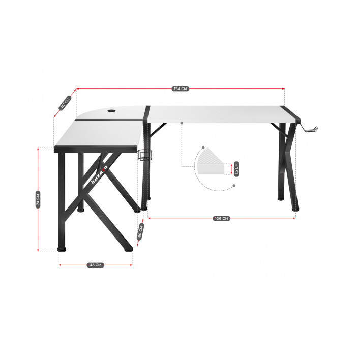 Dimensioni di Huzaro Hero 6.3