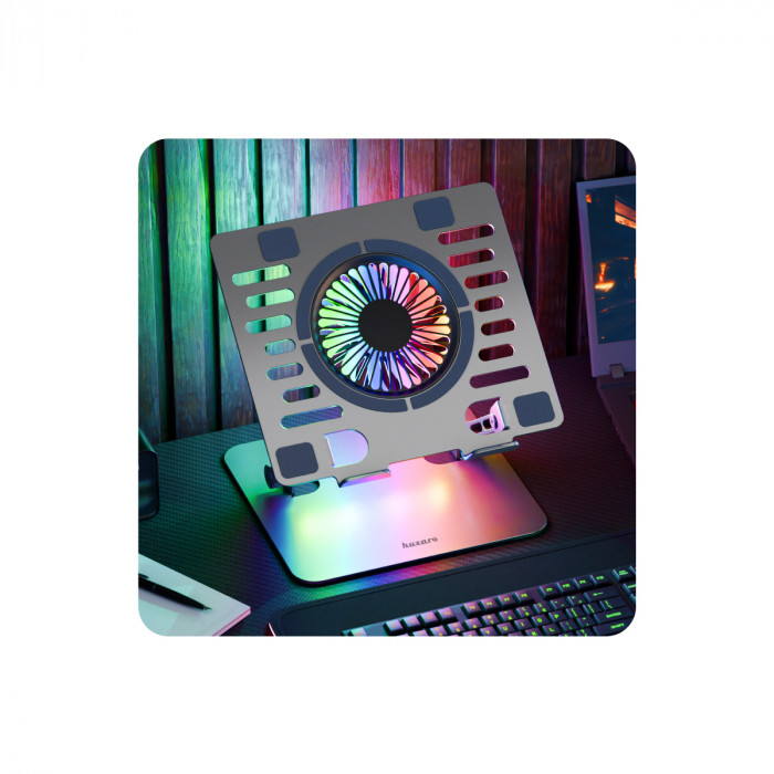 Supporto di raffreddamento per laptop Huzaro Hold 4.0 RGB