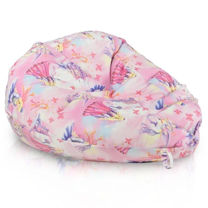 Poltrona Pouf Sacco L per bambini -Tessuto Stampato Premium – vista 11