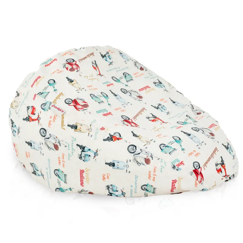 Poltrona Pouf Sacco L per bambini -Tessuto Stampato Premium – vista 55