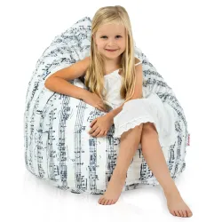 Poltrona Pouf Sacco L per bambini -Tessuto Stampato Premium – vista 35