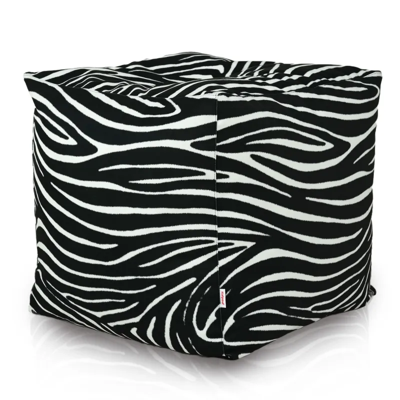 Pouf Cubo Quadrato - Tessuto Stampato Premium – vista 20