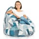 Pouf sacco astratto