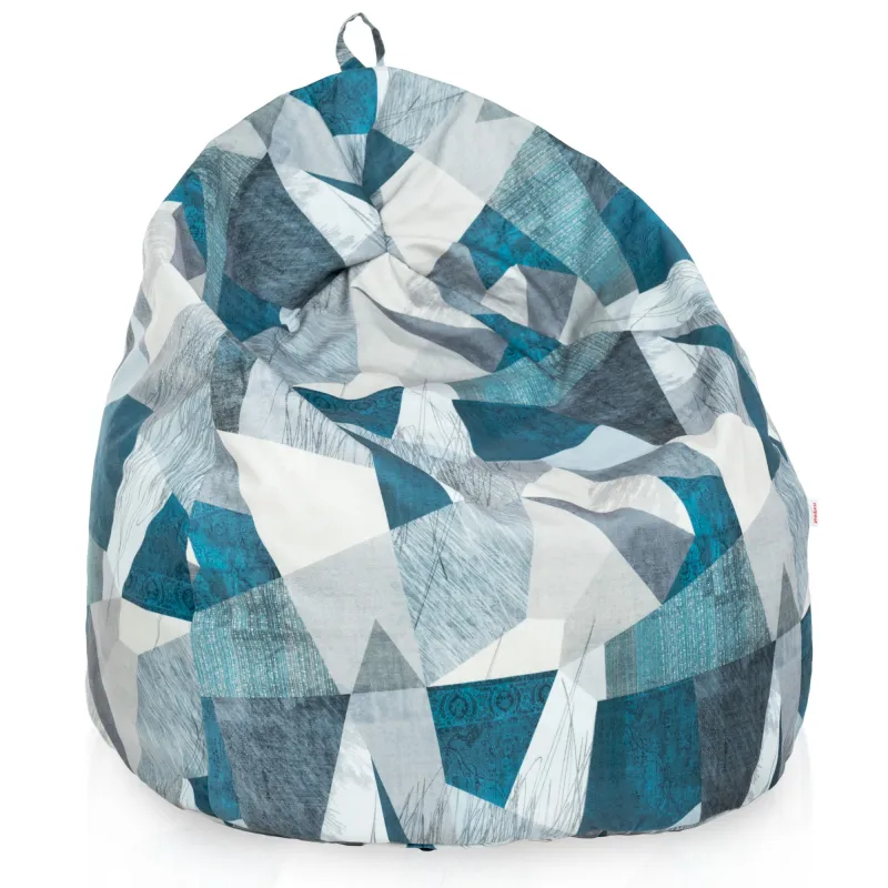 Poltrona Pouf Sacco L per bambini -Tessuto Stampato Premium – vista 22