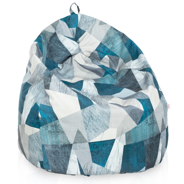 Pouf sacco astratto