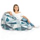 Pouf sacco astratto