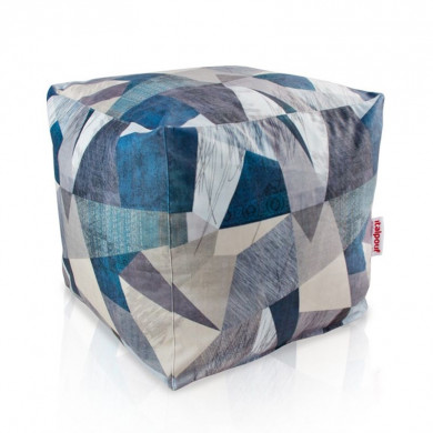 Pouf moderno astratto cubo