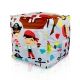 Pouf per bambini pirata cubo