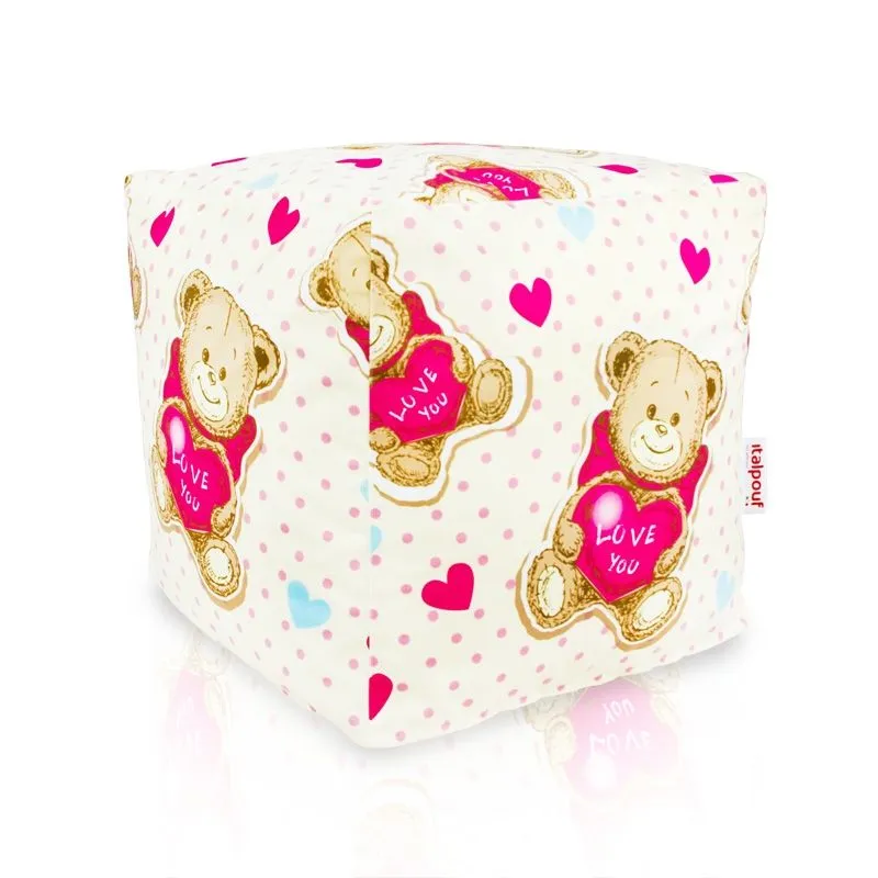 Pouf Cubo Quadrato - Tessuto Stampato Premium – vista 14