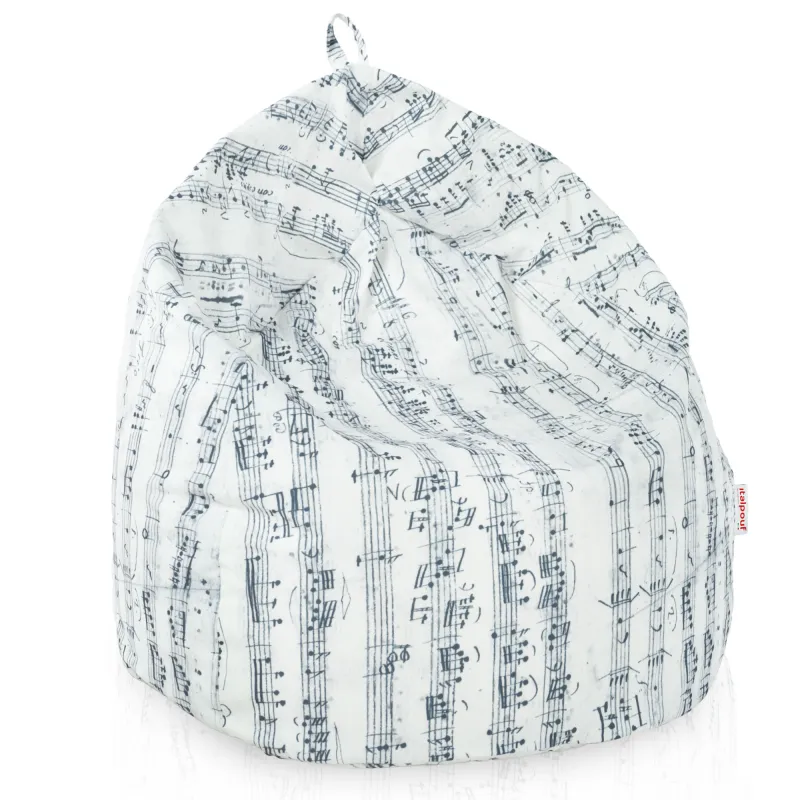 Poltrona Pouf Sacco L per bambini -Tessuto Stampato Premium – vista 32