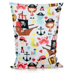Cuscino da Pavimento per bambini - Tessuto Stampato Premium