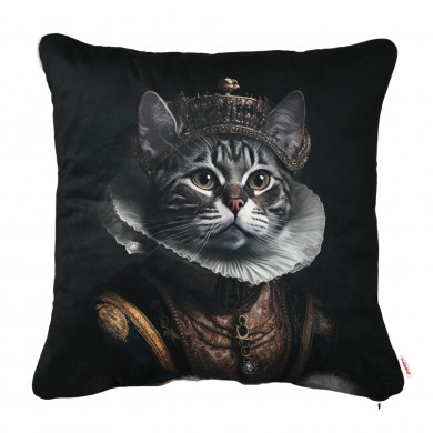 Cuscino decorativo Cat in the Crown 3.