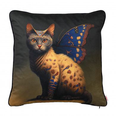 Cuscino decorativo Cat Butterfly