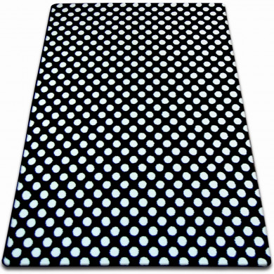 Tappeto SKETCH - F764 nero/crema - Punti