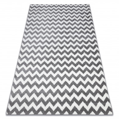 Tappeto SKETCH - F561 grigio/bianco - Zigzag