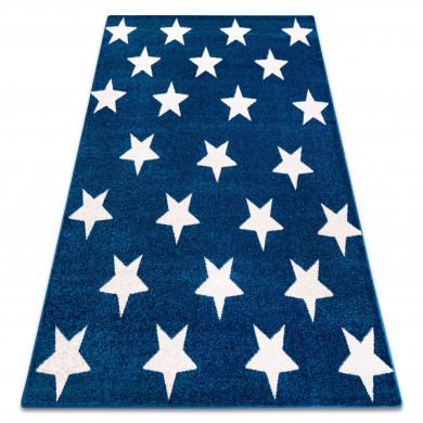 Tappeto SKETCH - FA68 blu/bianco - Stelline Stelle