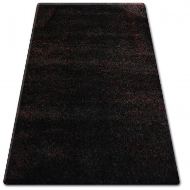 Tappeto SHAGGY NARIN P901 nero rosso