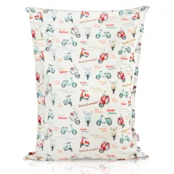 Cuscino da Pavimento per bambini - Tessuto Stampato Premium