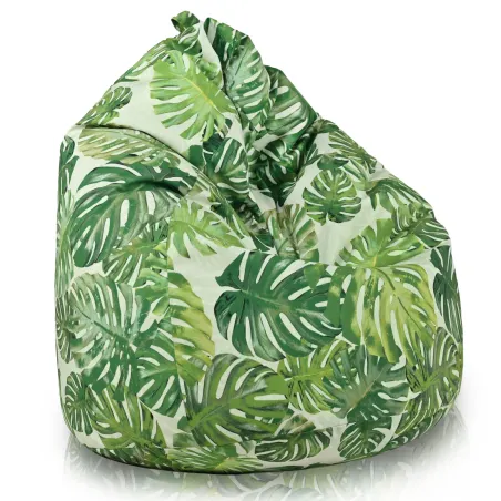 Poltrona Pouf Sacco L per bambini -Tessuto Stampato Premium