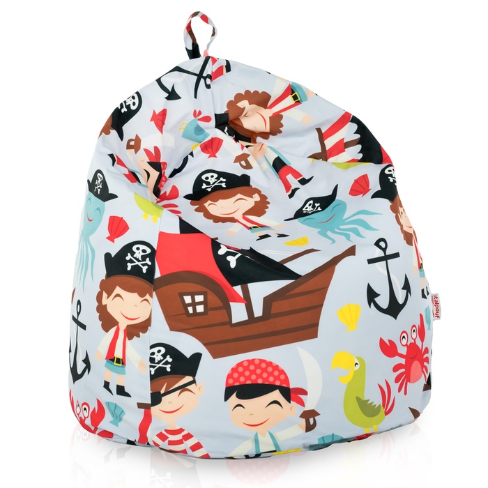 Pouf sacco per bambini pirata