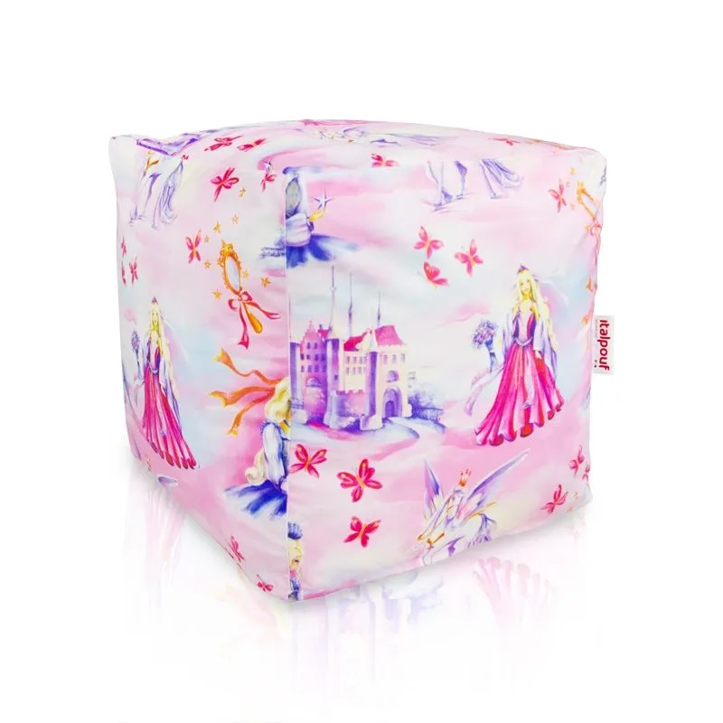 Pouf Cubo Quadrato - Tessuto Stampato Premium – vista 16