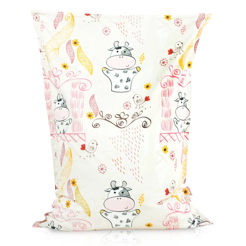 Cuscino da Pavimento Gigante XL per bambini - Tessuto Stampato Premium – vista 9