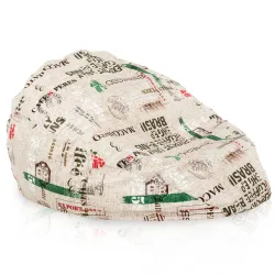 Poltrona Pouf Sacco XL Grande - Tessuto Stampato Premium – vista 56