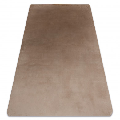 Tappeto POSH Shaggy cammello, beige spesso, peluche, antiscivolo, lavabile