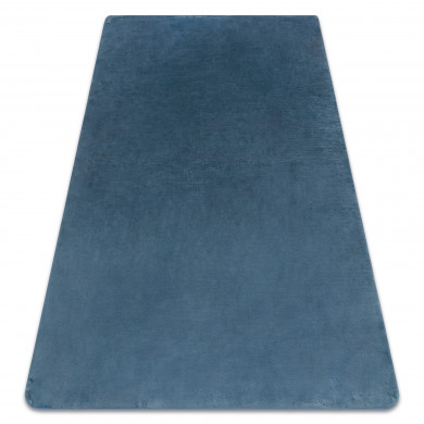 Tappeto POSH Shaggy cammello, blu peluche, antiscivolo, lavabile