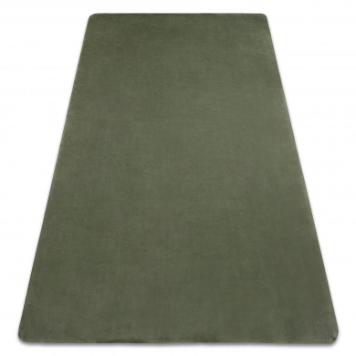 Tappeto POSH Shaggy verde peluche, antiscivolo, lavabile