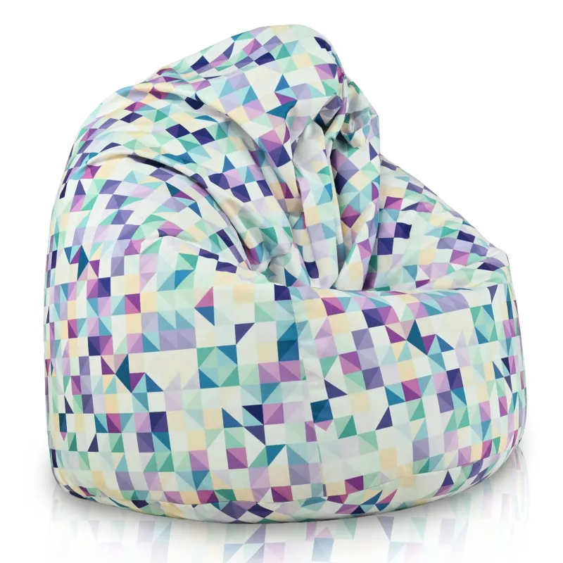 Poltrona Pouf Sacco L per bambini -Tessuto Stampato Premium – vista 26