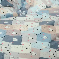 Pouf Poggiapiedi Rotondo - Tessuto Stampato Premium – vista 63