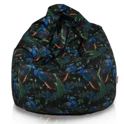 Poltrona Pouf Sacco XL Grande - Tessuto Stampato Premium – vista 81