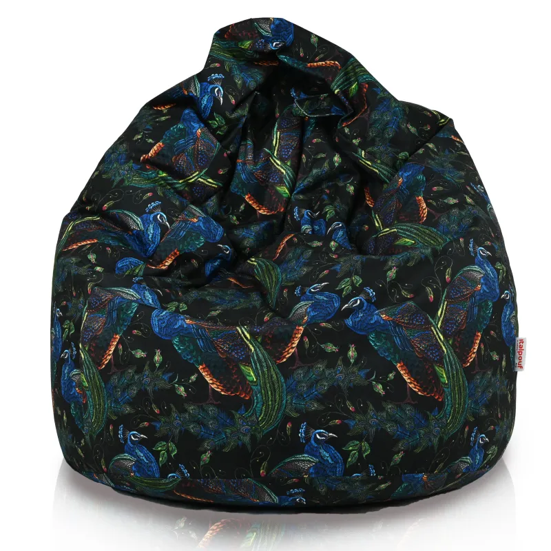 Poltrona Pouf Sacco XL Grande - Tessuto Stampato Premium – vista 81
