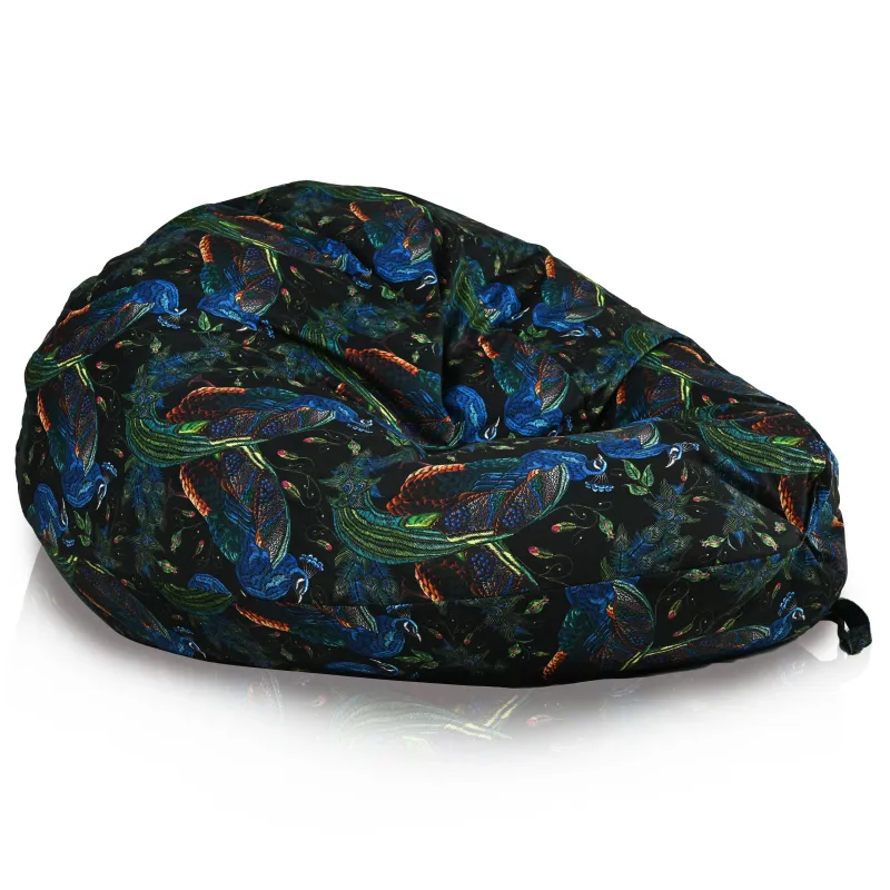 Poltrona Pouf Sacco XL Grande - Tessuto Stampato Premium – vista 32