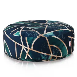 Pouf Poggiapiedi Rotondo - Tessuto Stampato Premium – vista 21