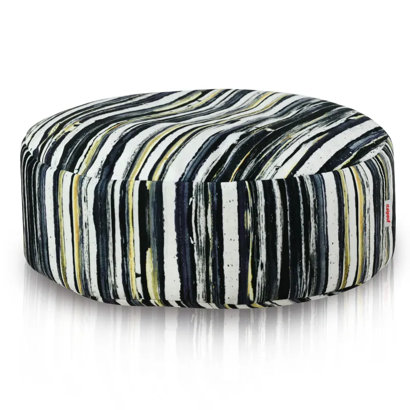 Pouf Poggiapiedi Rotondo - Tessuto Stampato Premium – vista 18