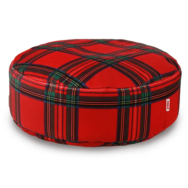 Pouf Poggiapiedi Rotondo - Tessuto Stampato Premium – vista 17