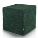 ElegantSquare Tweed Beige Check - Pouf Cube