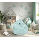 Pouf sacco peonia