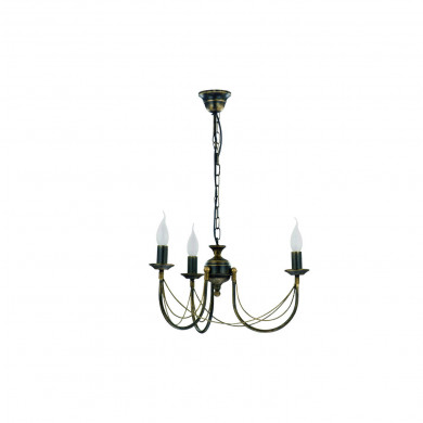 Lampada classica ARES III a candela 204